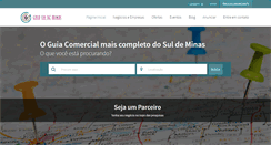 Desktop Screenshot of guiasuldeminas.com